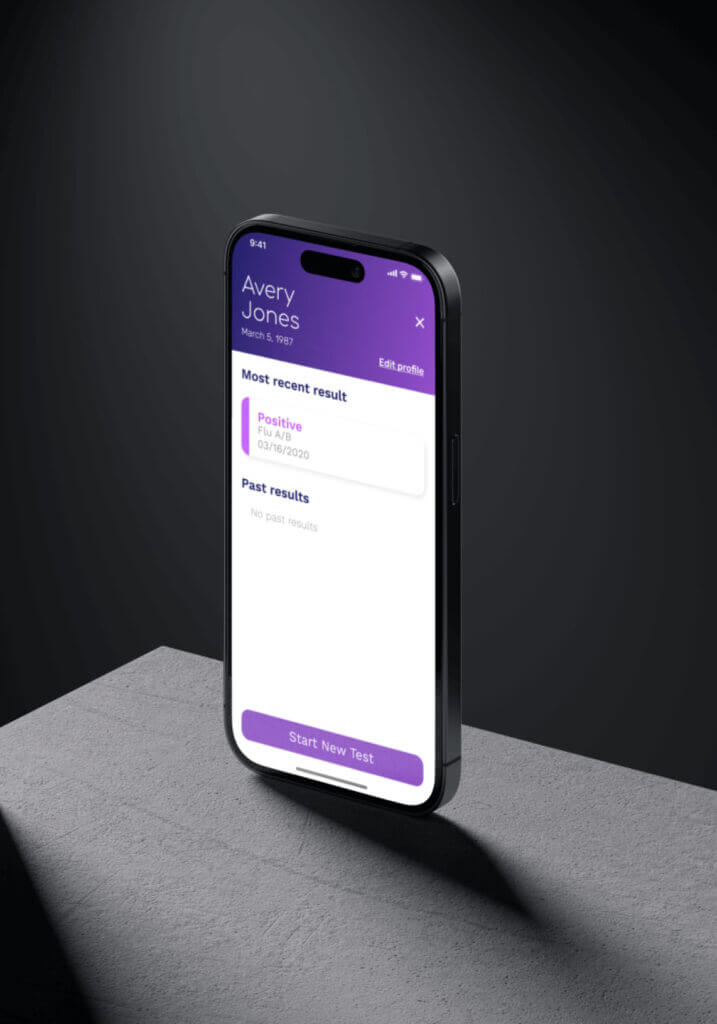 single phone screen