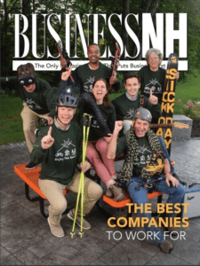 BusinessNH Magazine Cover for The Best Companies to Work For in NH Issue