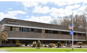 New Hampshire office building for Sunrise Labs, a medical device development company headquartered in NH