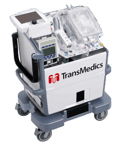 Organ Care System (OCS) machine manufactured by TransMedics, Inc., of Massachusetts